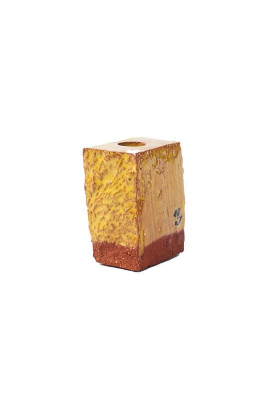 A Single Brick Candle S Yellow