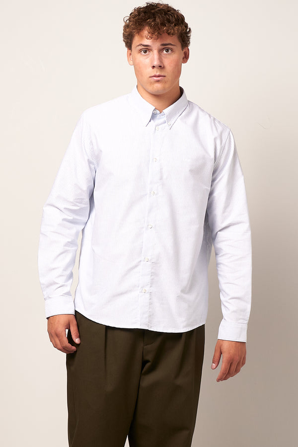 Greg Shirt Blue/White