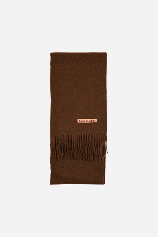 Canada Narrow Scarf Dark Rust Melange