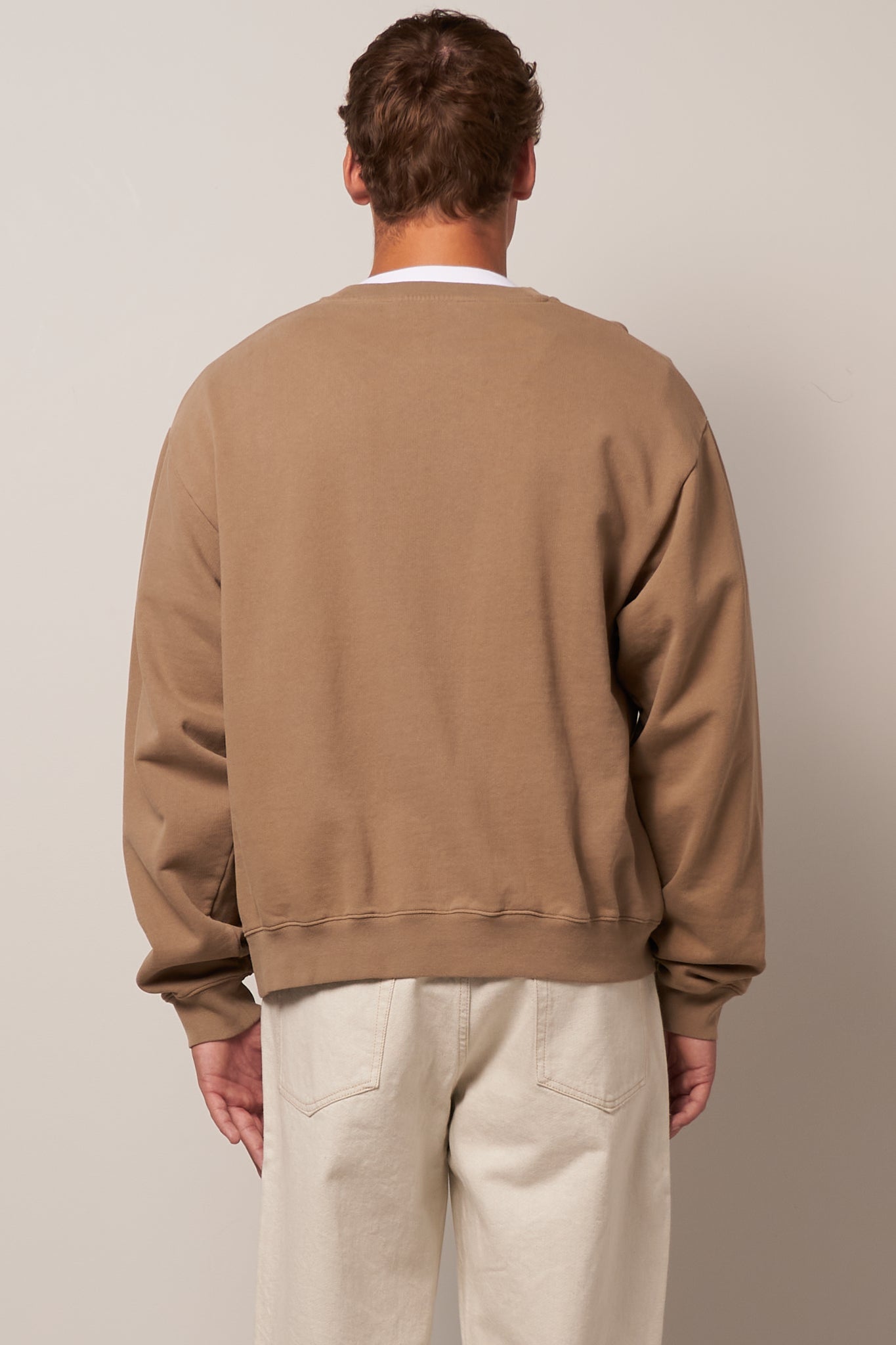 Fall Sweatshirt Dark Beige