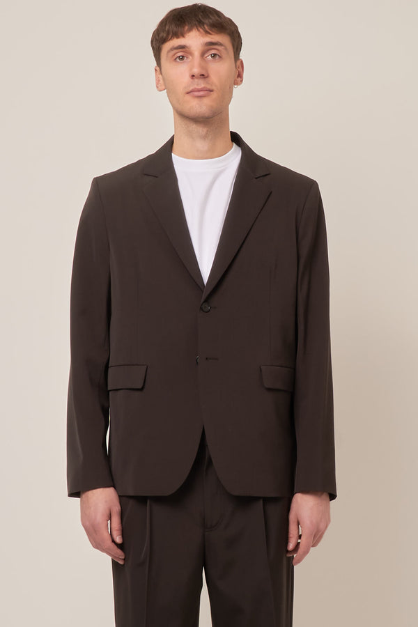 Regular Fit Suit Jacket Cocoa Brown