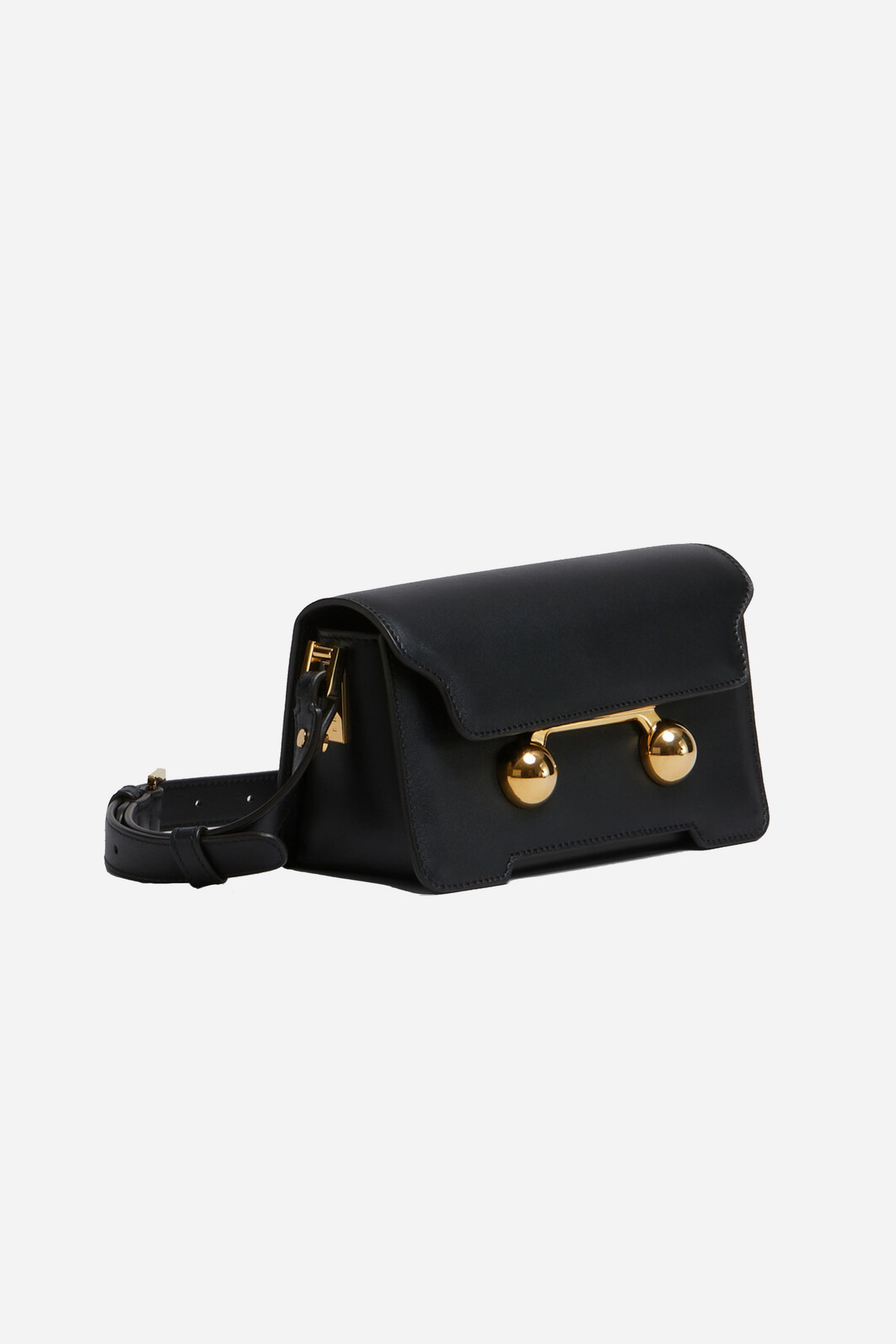 Black leather Trunkaroo mini shoulder bag