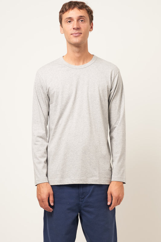 CdG Forever Long Sleeve T-Shirt Top Grey