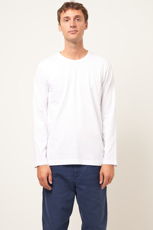 CdG Forever Long Sleeve T-Shirt White