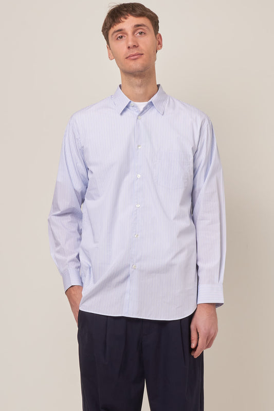 Forever Shirt Light Blue Stripe