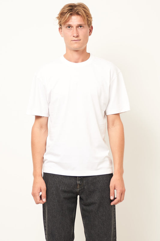 Contrast Tee White