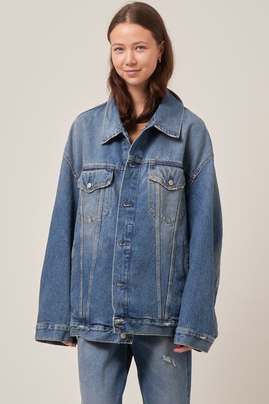 Denim Jacket Mid Blue