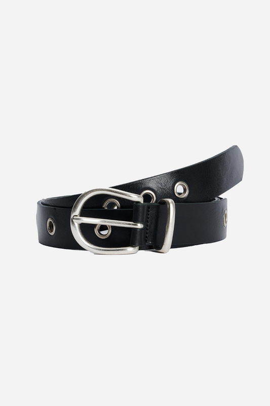 Eyelet Belt Black