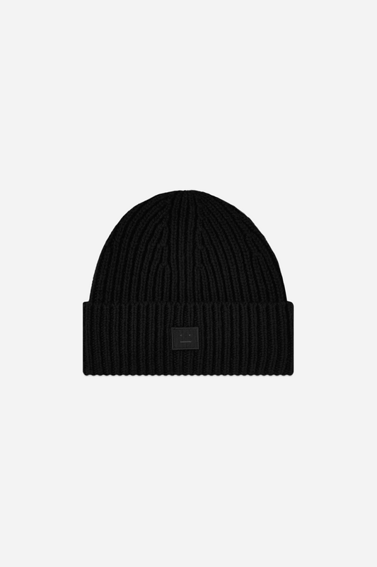 Face Beanie Black