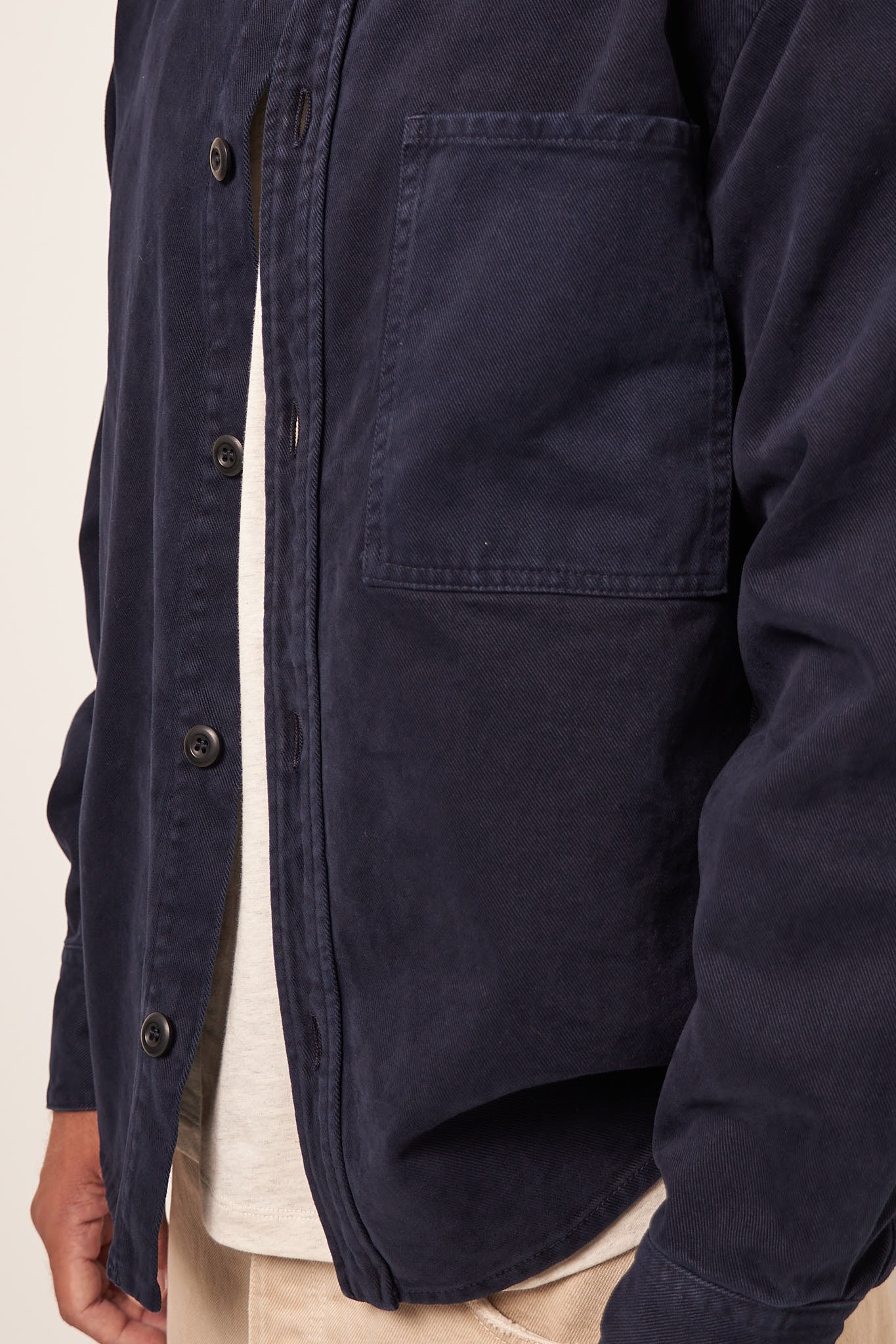 Flow Overshirt Navy