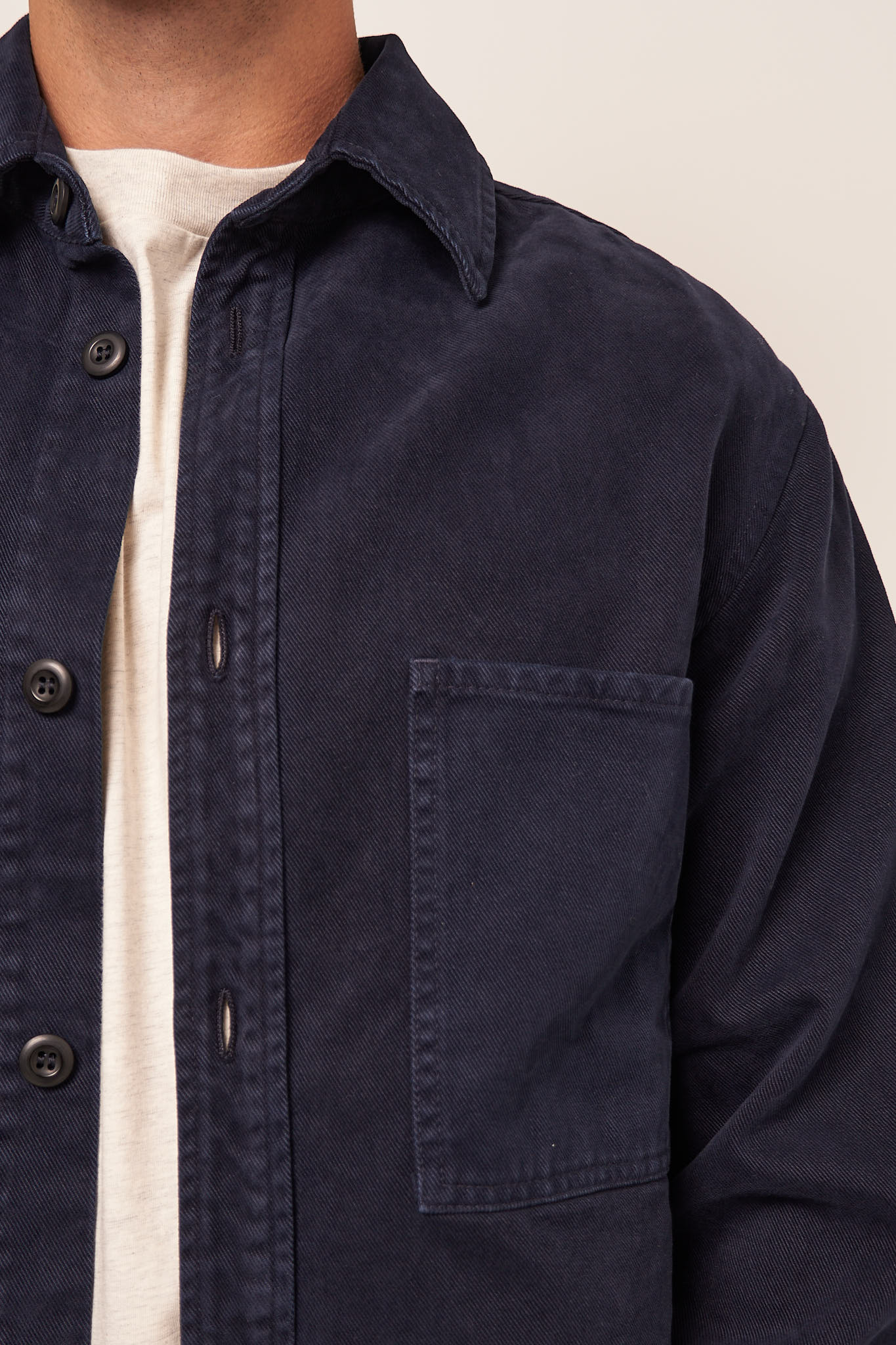 Flow Overshirt Navy