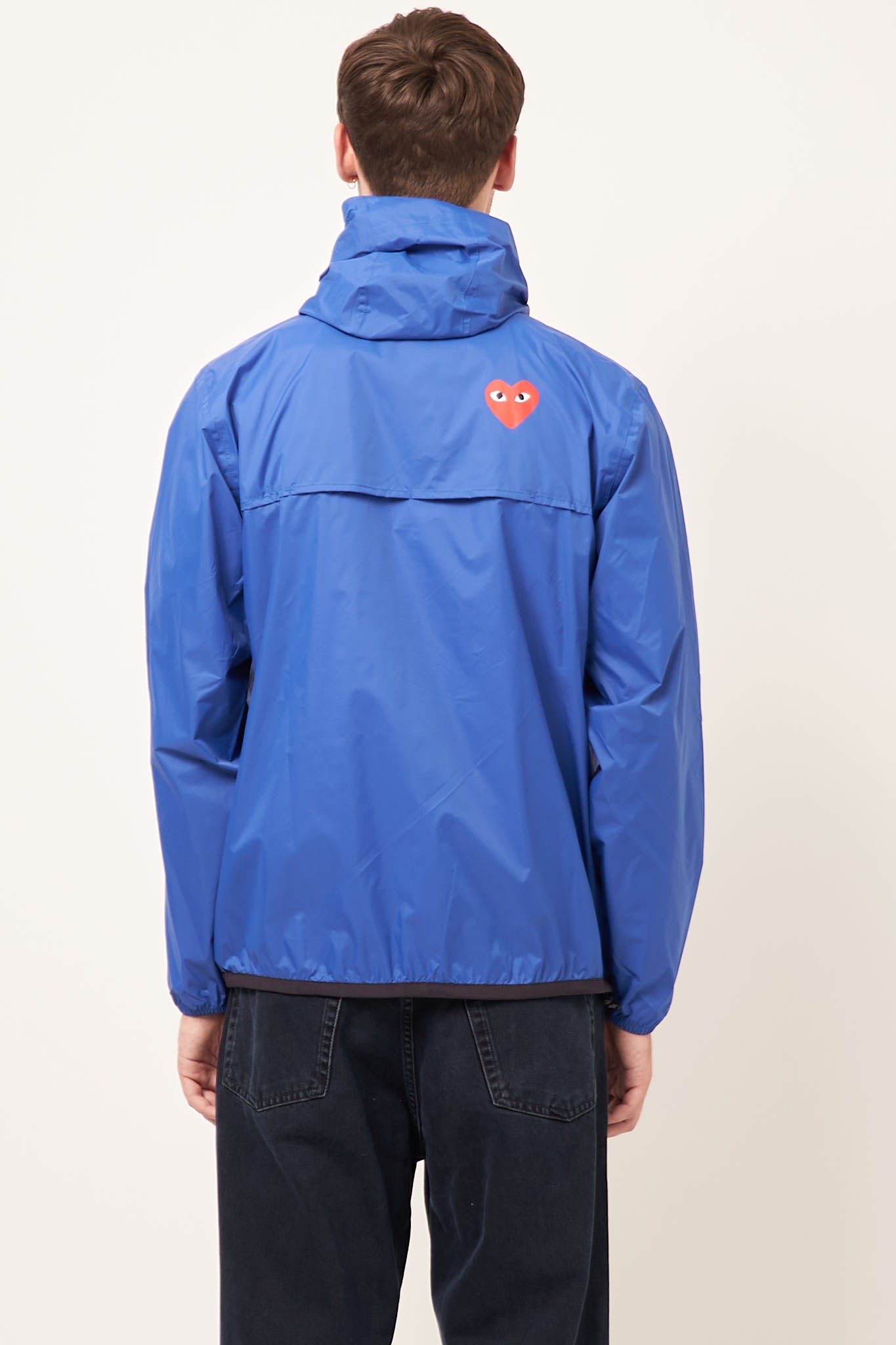 K-Way Hoodie Half Zip Blue