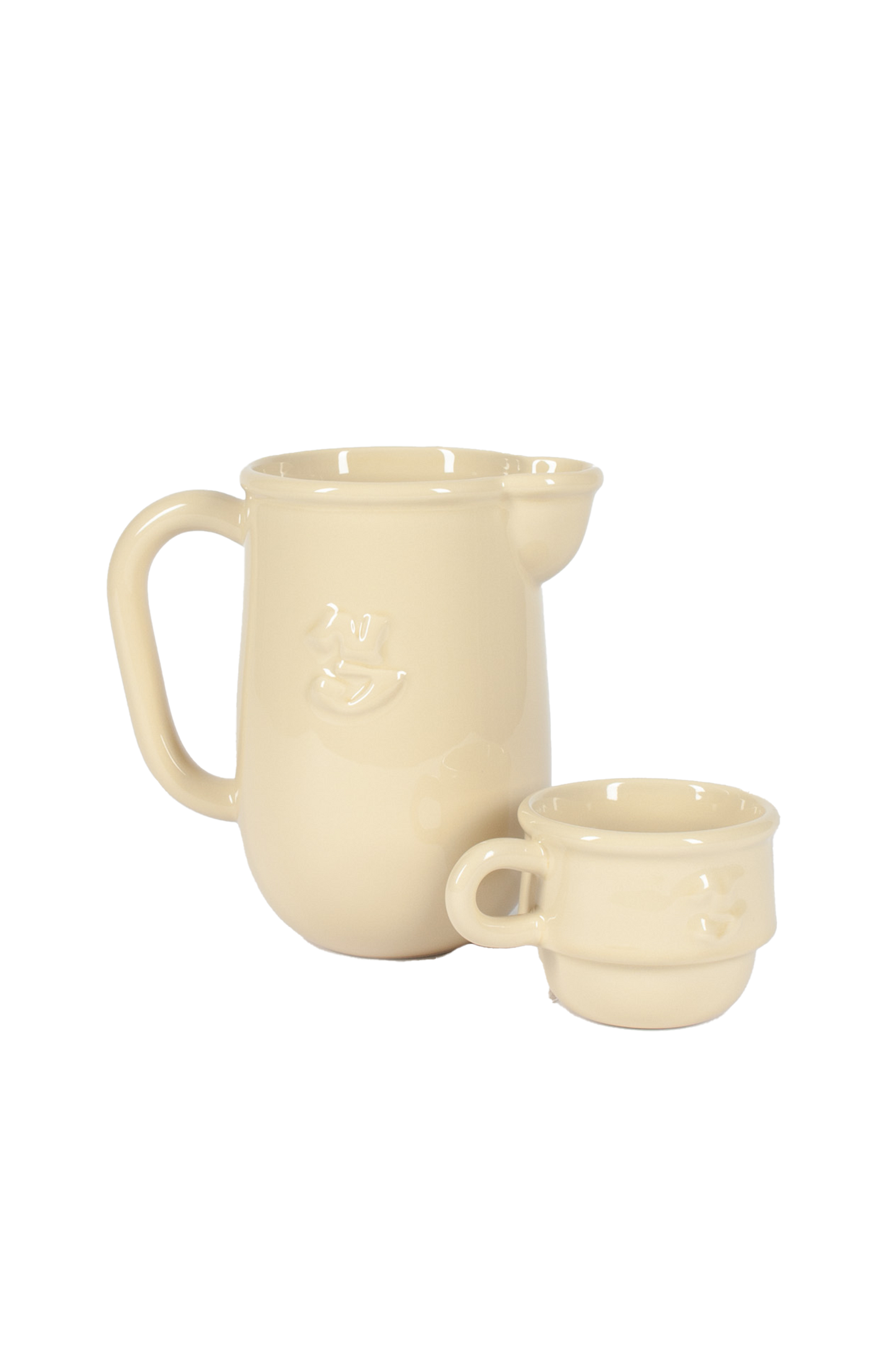 Kantine Pitcher Beige