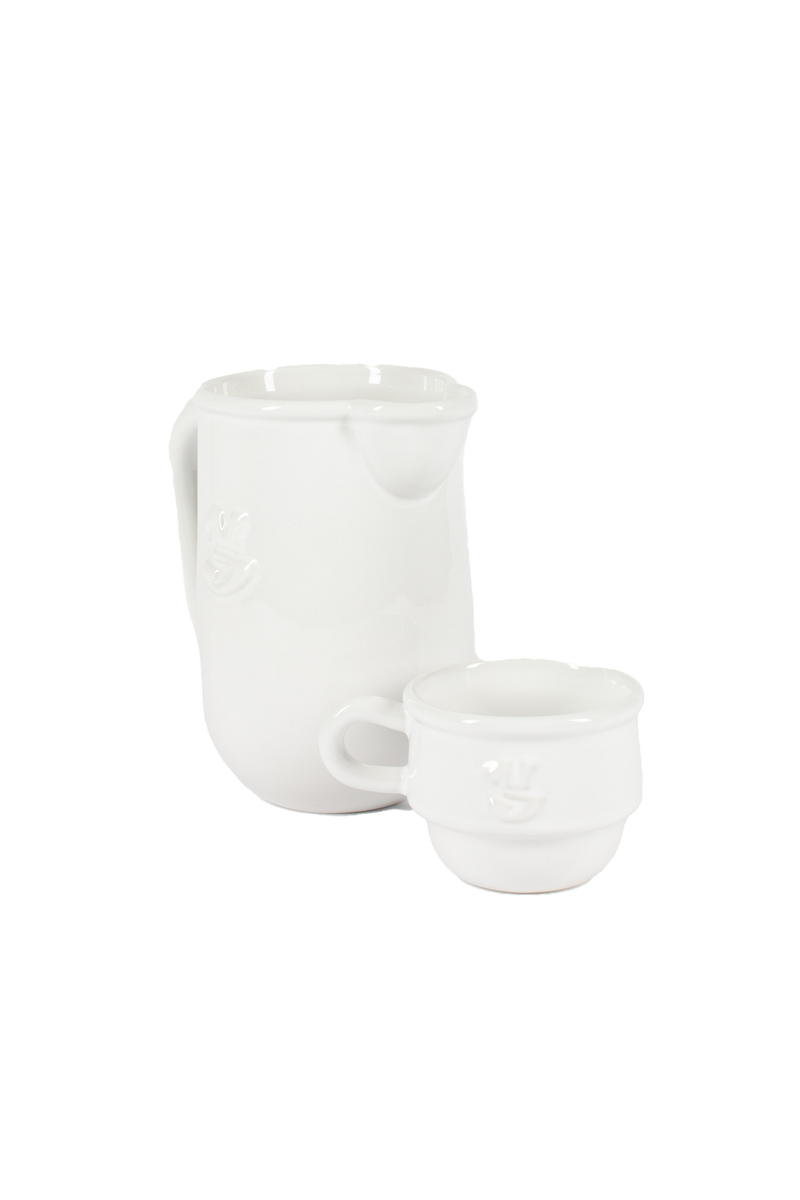 Canteen Pitcher White