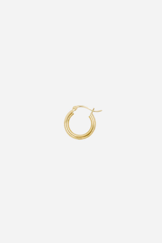 Oda Small Hoop Gold