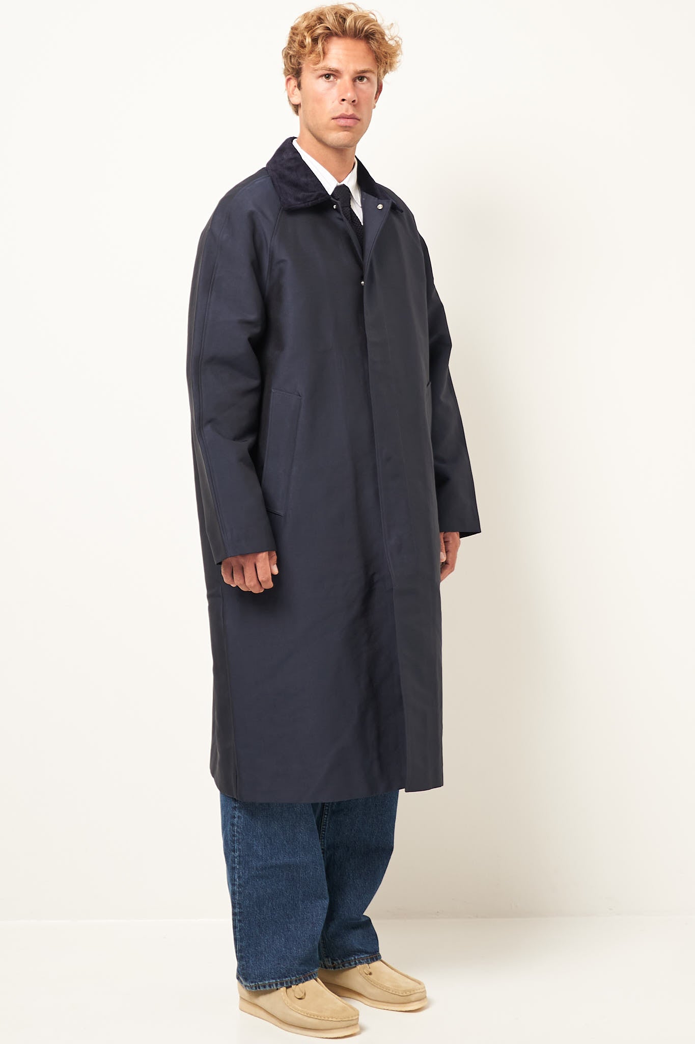 Raglan Coat Navy