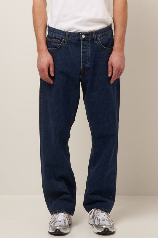 Loose Jeans Rinse Blue