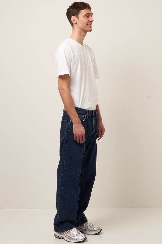 Loose Jeans Rinse Blue