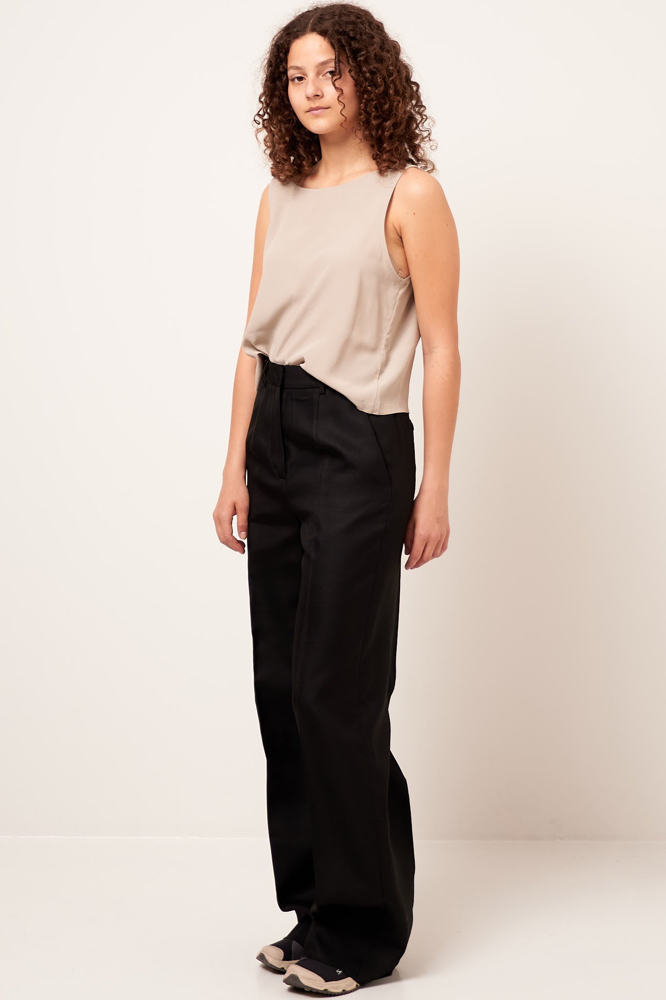 Tuesday Trousers Black Silk