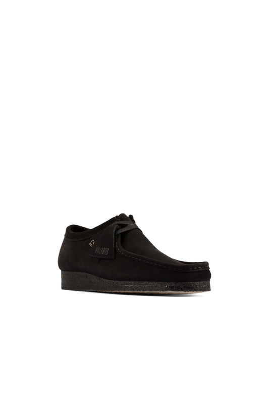 Wallabee Black Suede