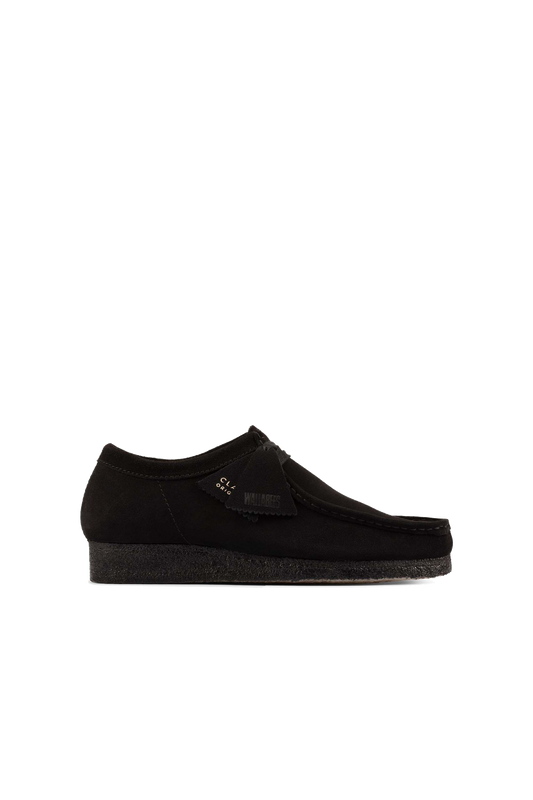 Wallabee Black Suede