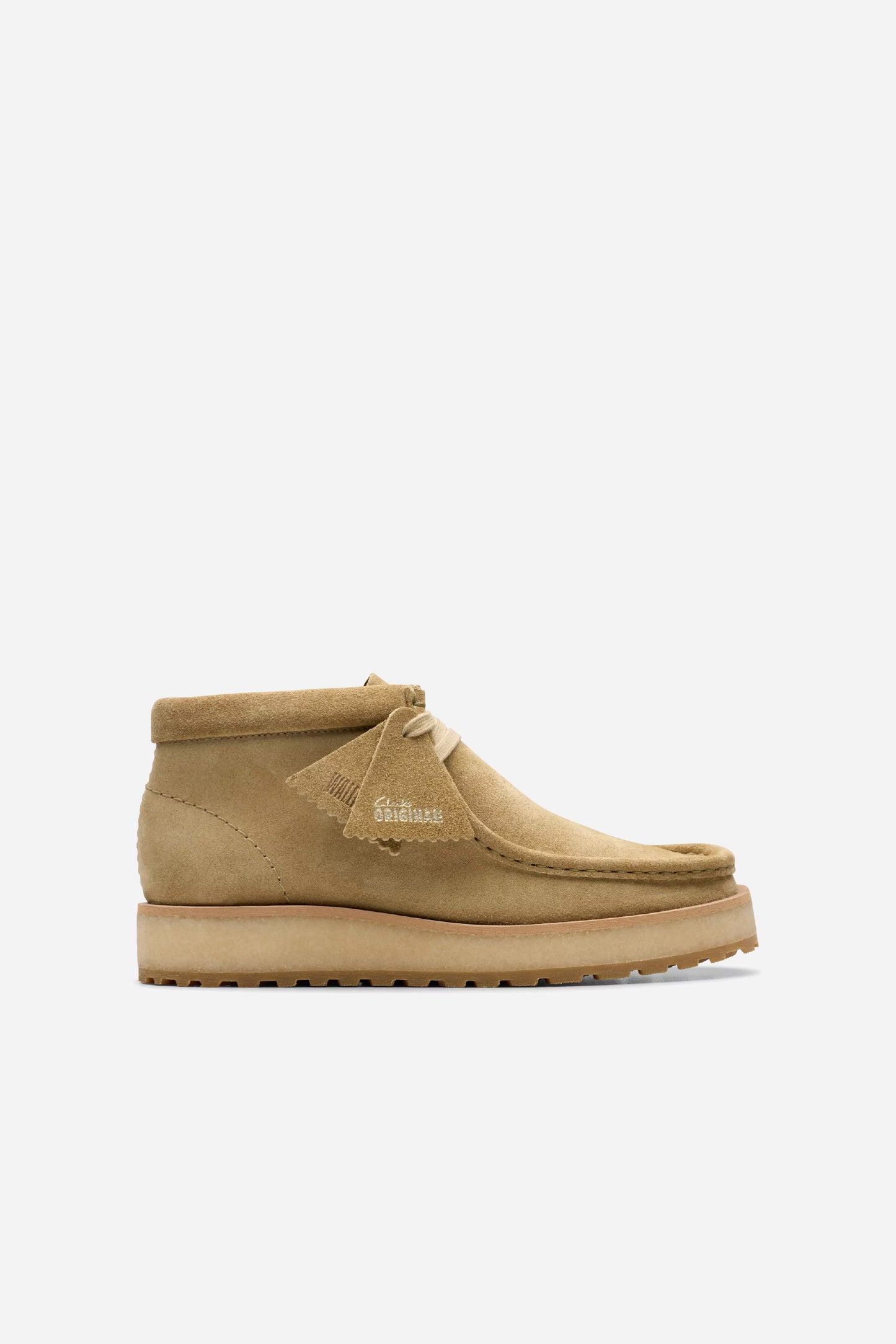 Wallabee Scout Dark Sand Suede