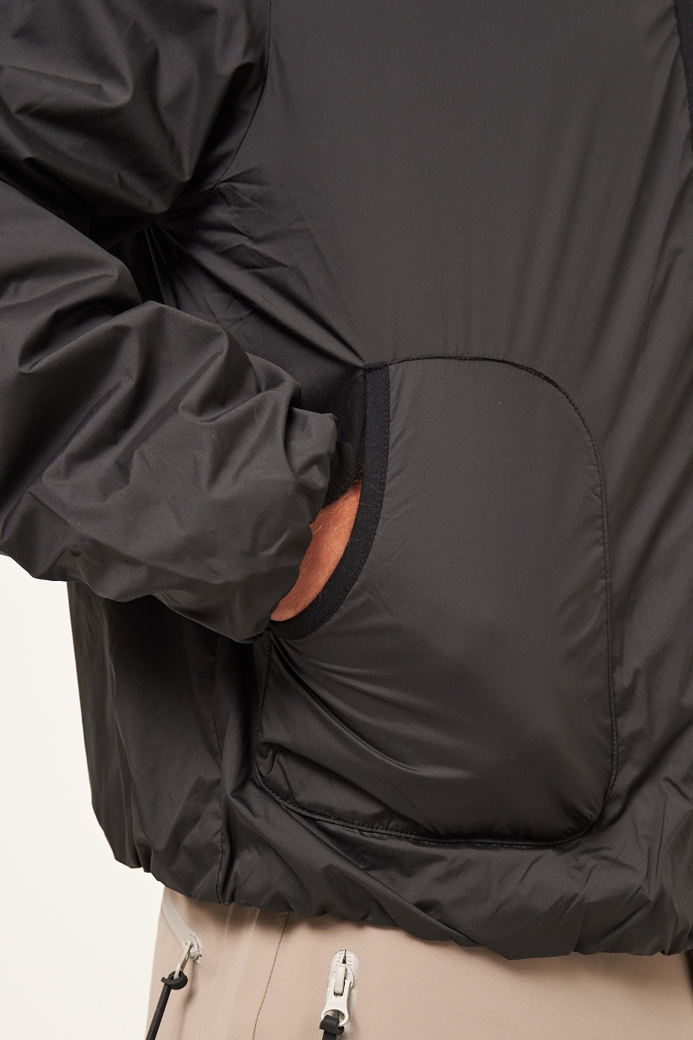 Windproof Hooded Jacket Black