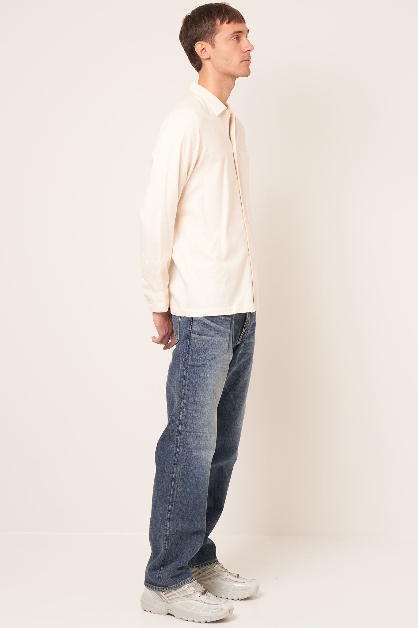 Raw Shirt Flanella Cream