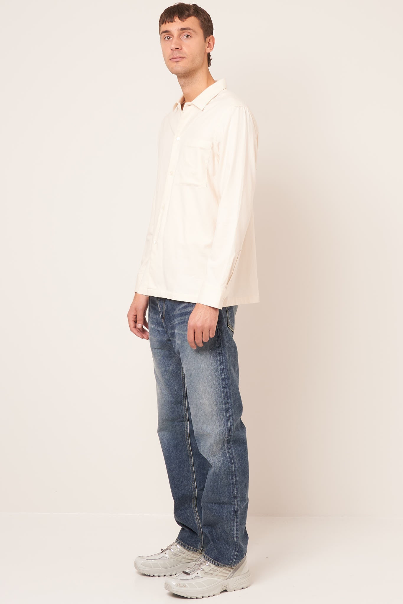 Raw Shirt Flanella Cream