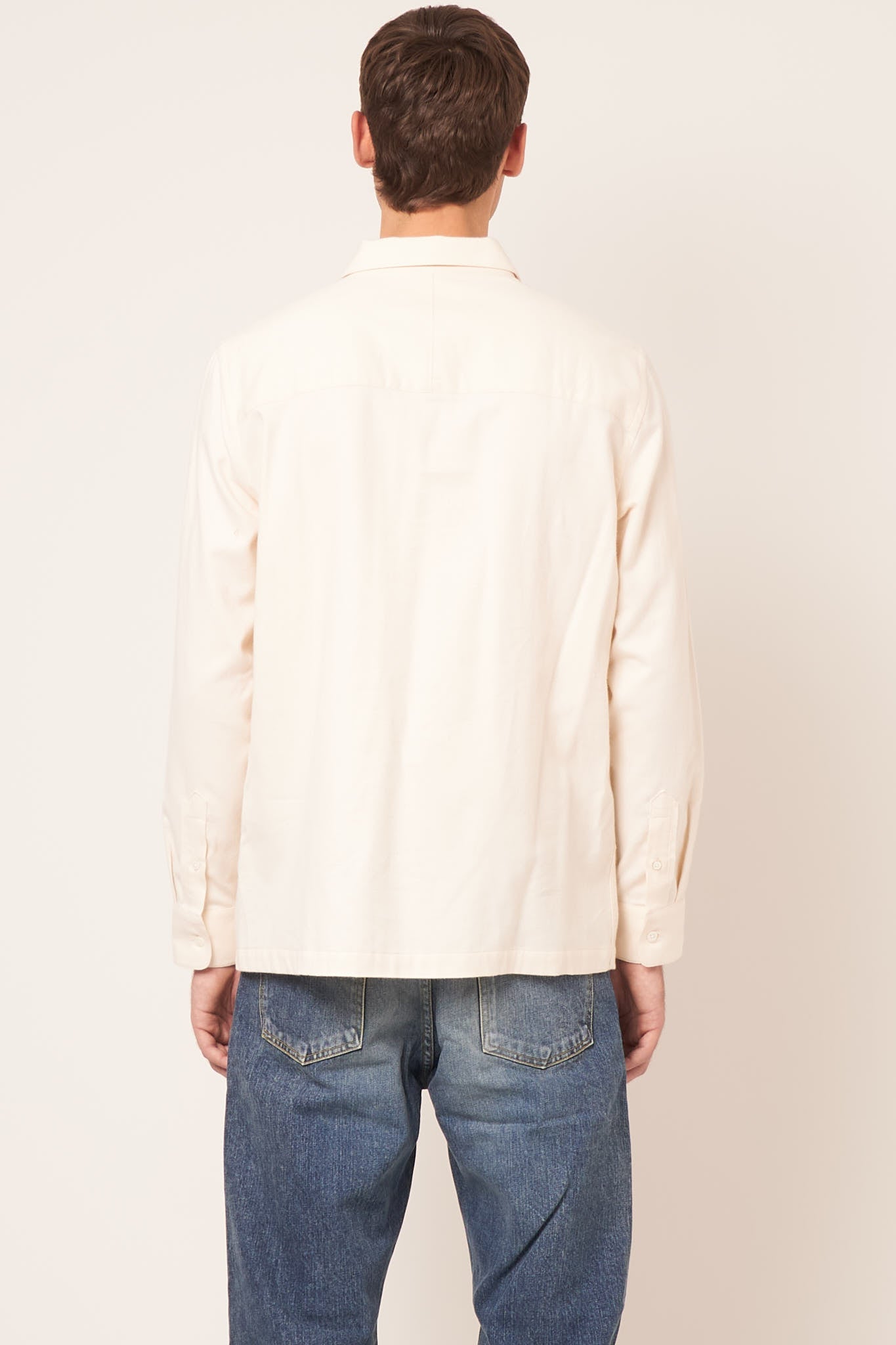 Raw Shirt Flanella Cream