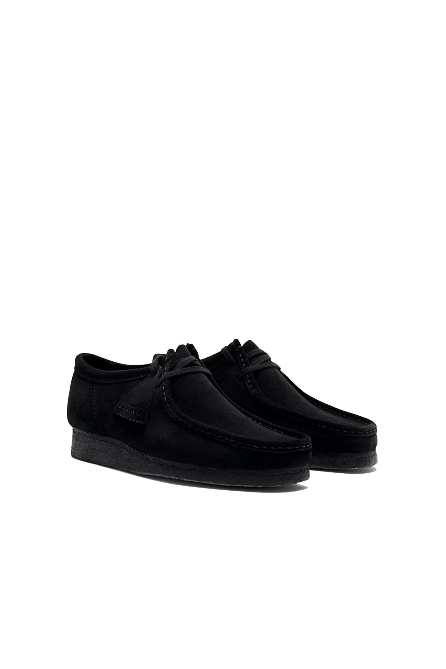 Wallabee Black Suede