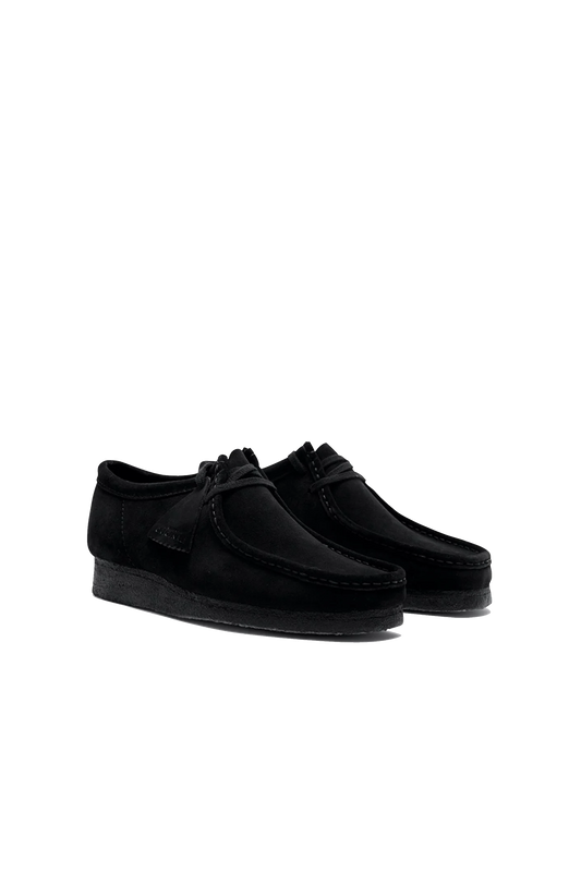 Wallabee Black Suede