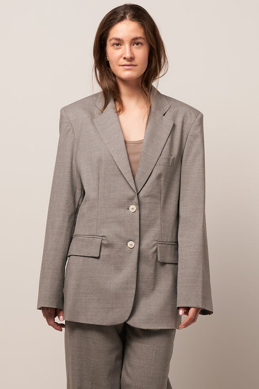 Friday Blazer Light Grey