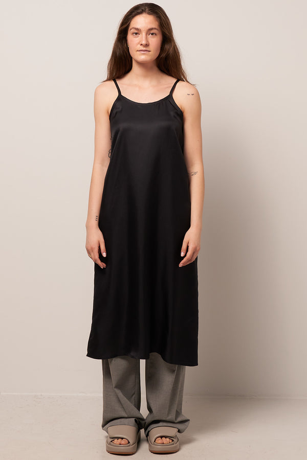 Nica Silk Dress Black