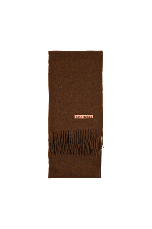 Canada Narrow Scarf Dark Rust Melange