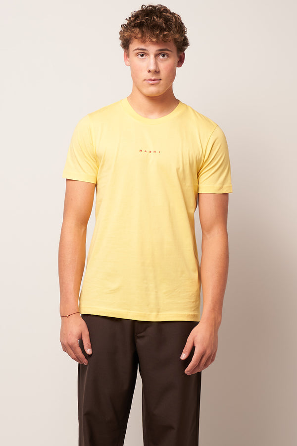 Organic Logo T-Shirt Lemon