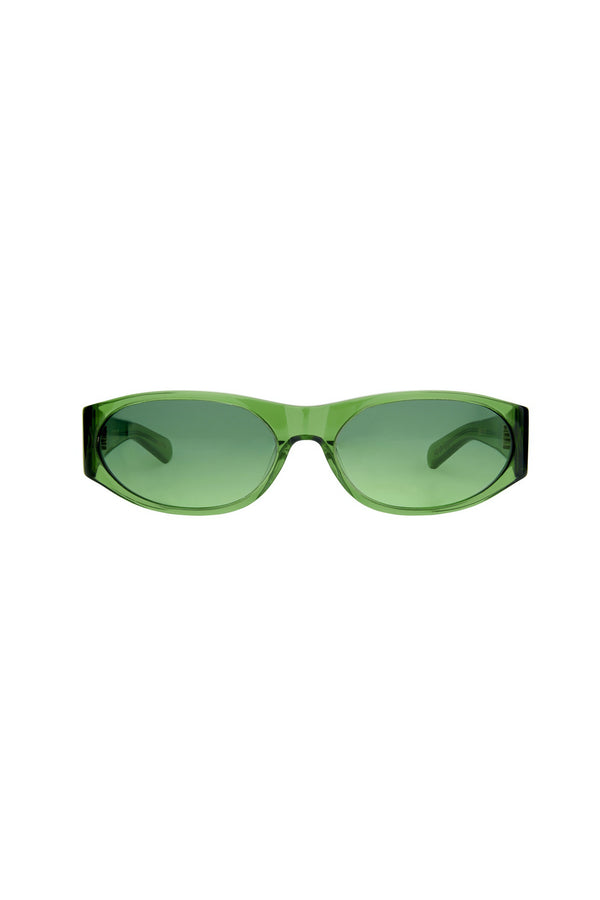 Eddie Kyu Solid Green/Green Gradient Lens